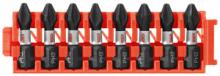 Bosch CCSPH2108 - 8 pc. Impact Tough™ Phillips® P2 1" Insert Bits with Clip for Custom Case System