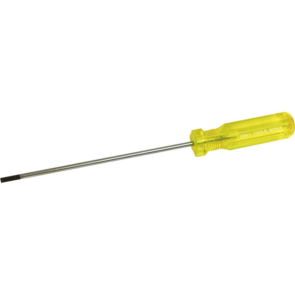 SCREWDRIVER-SLOTTED-ROUND SHANK-ELECTRICIAN&#39;S / BLADE LENGTH
