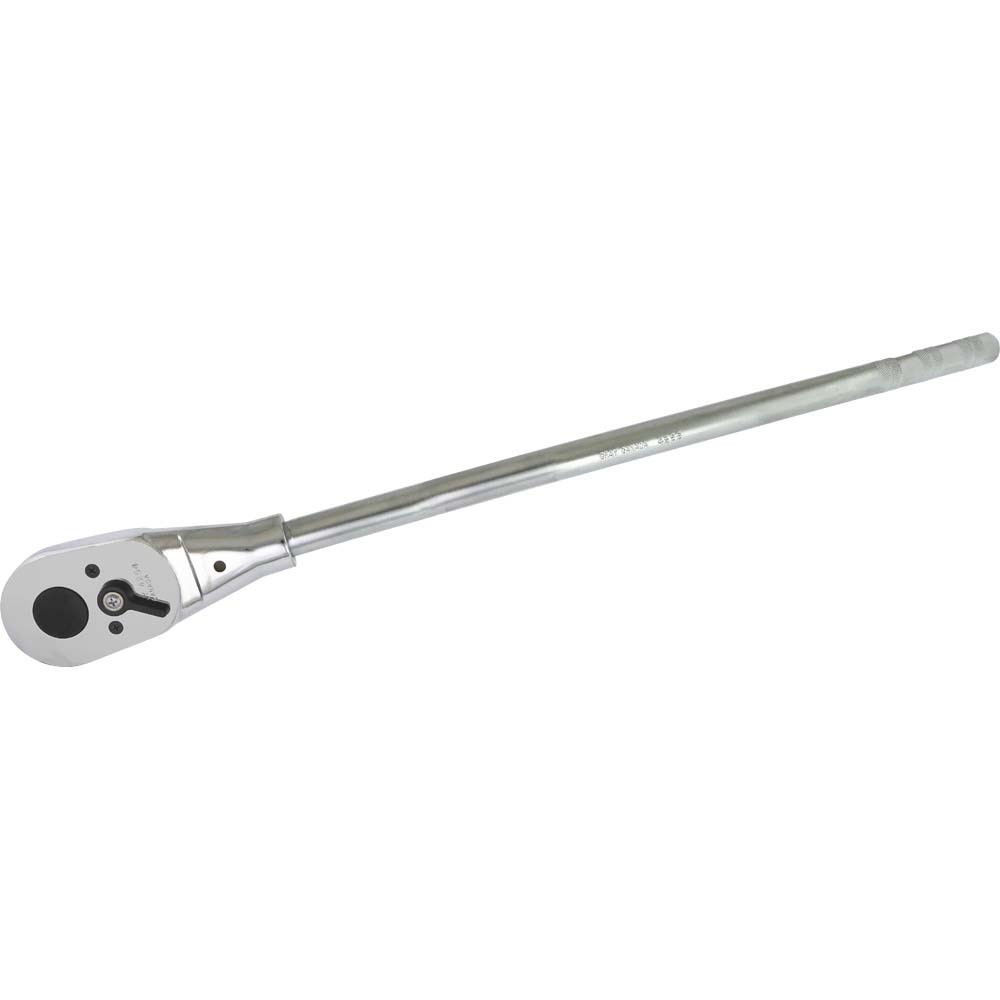 3/4&#34; Drive 32 Tooth Reversible Ratchet Head, And 20&#34; Handle, Chrome Finish