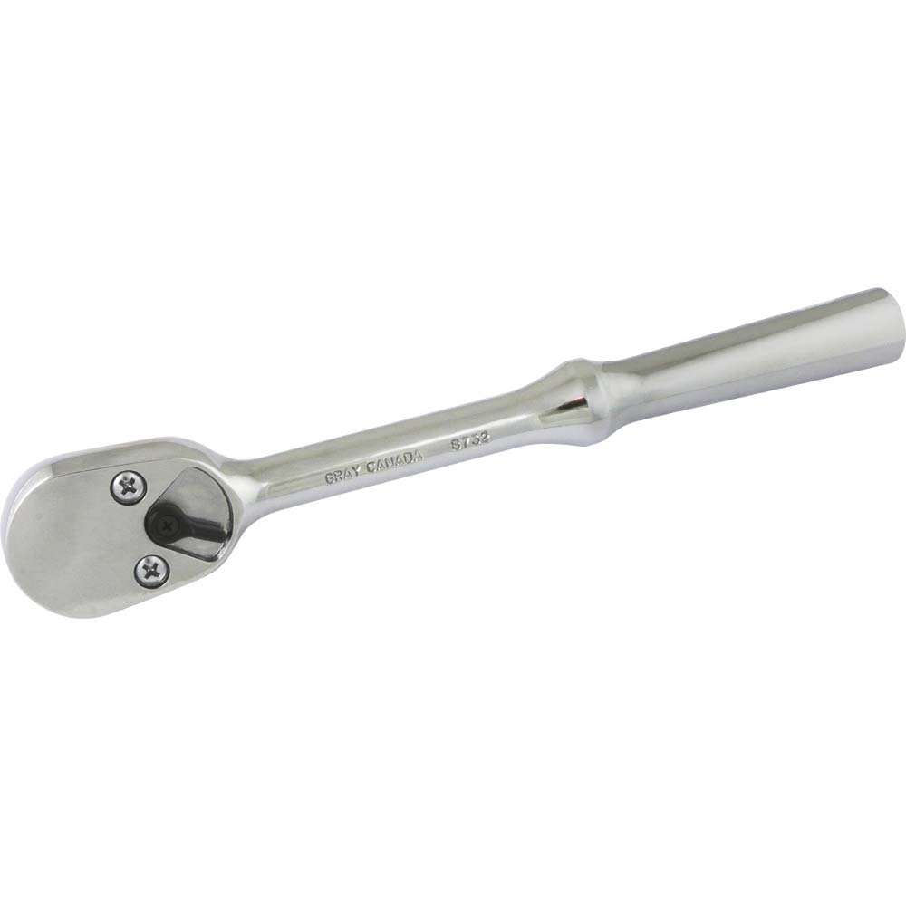 1/2&#34; Drive 32 Tooth Chrome, Reversible Ratchet, 10&#34; Long