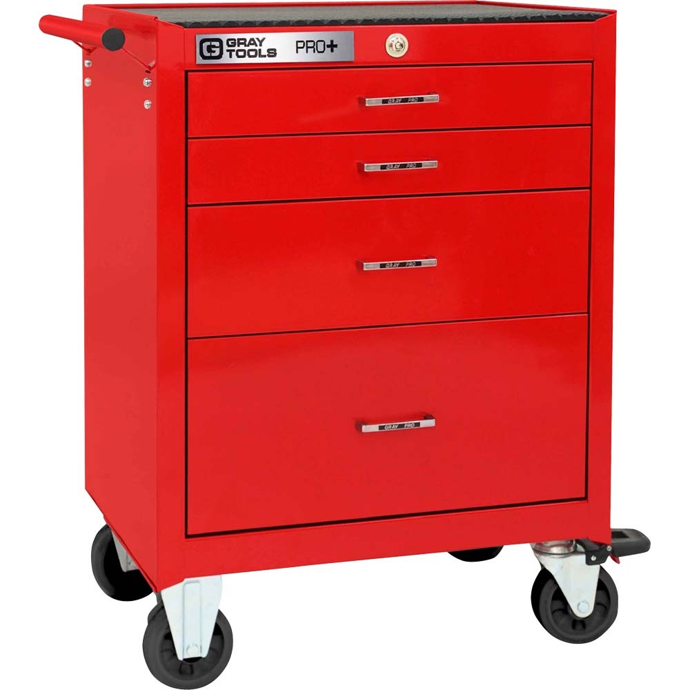 PRO+ Series 26&#34; Roller Cabinet With 4 Drawers