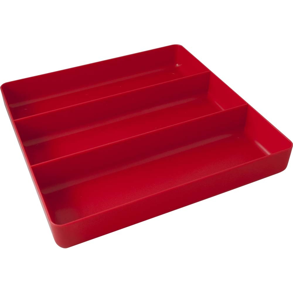 3 Compartment Tray Organizer, 10-1/2&#34; X 10-1/2&#34;