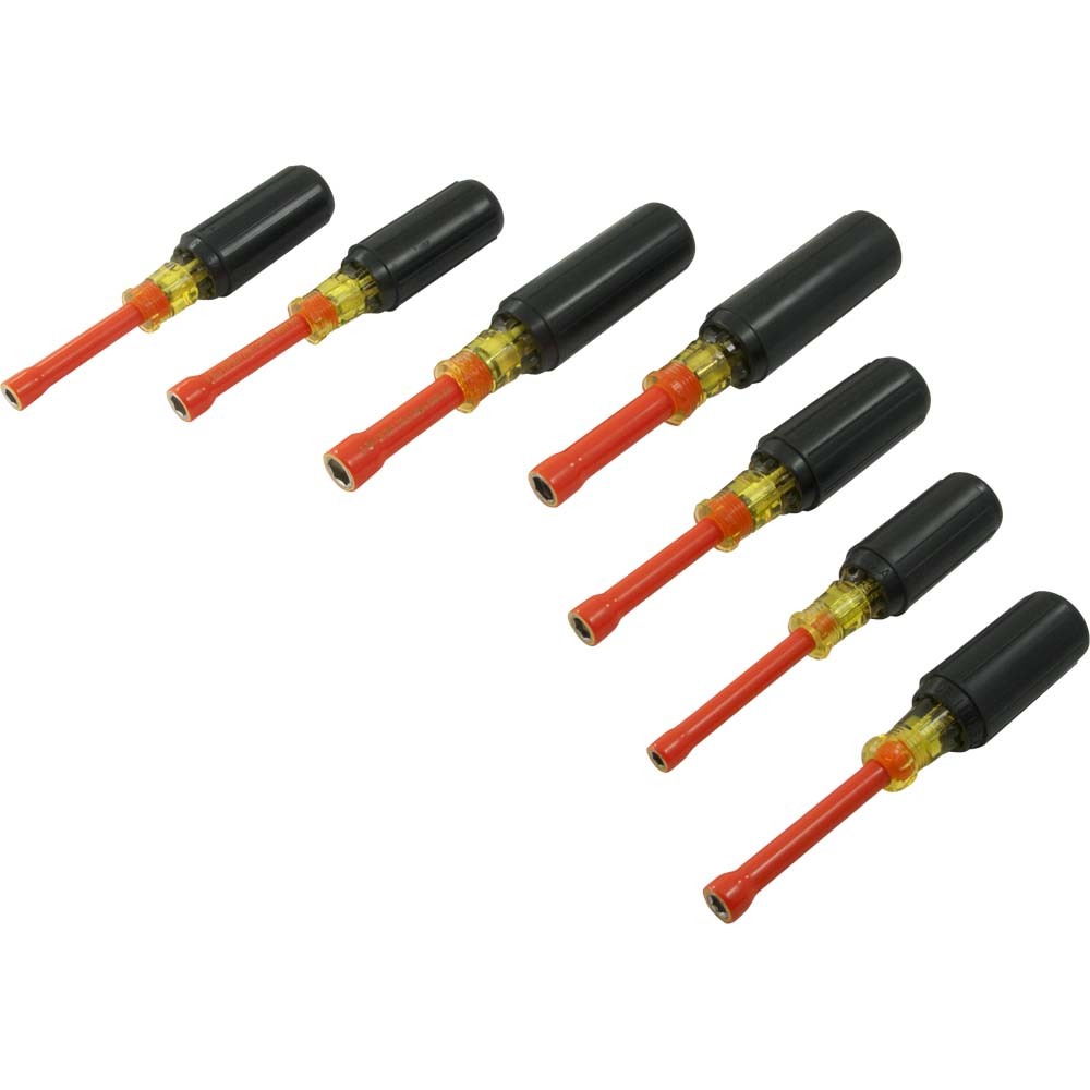 7 Piece Metric Nut Driver Set, 1000V Insulated