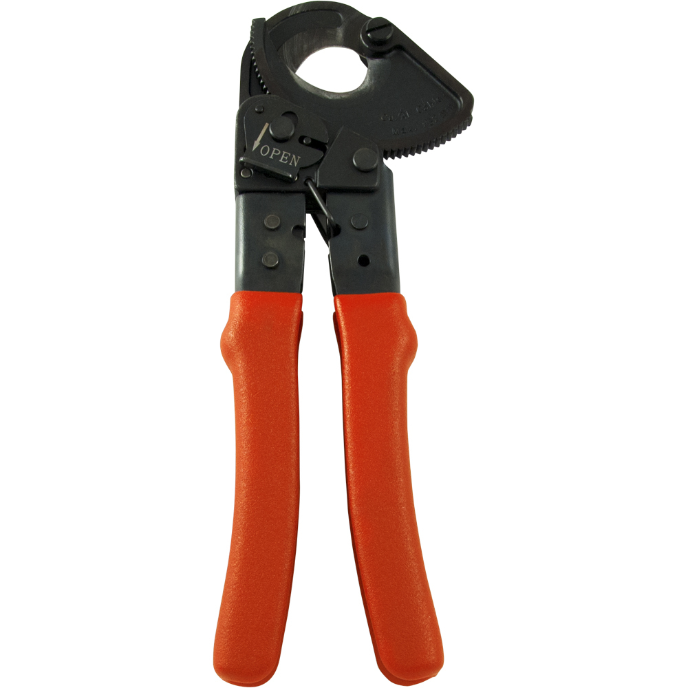 Ratcheting Cable Cutter, 10&#34; Long