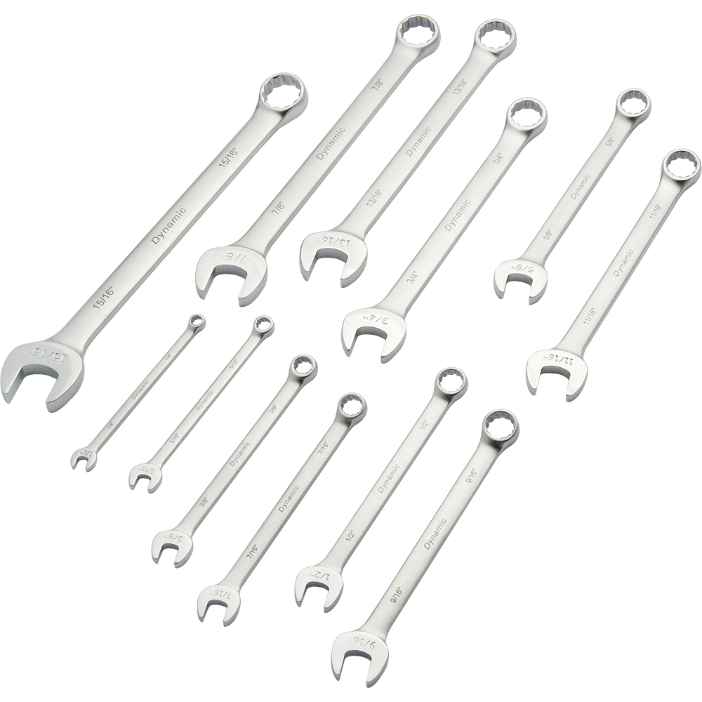COMBINATION WRENCH SET 12 PIECE SAE