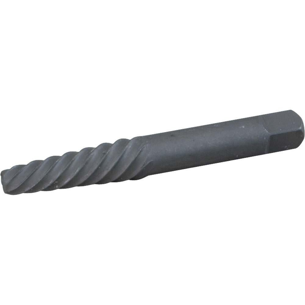 Left Hand Spiral Tapered Flute Extractor, Removes Screws 1/8-5/32&#34;(3-4mm)