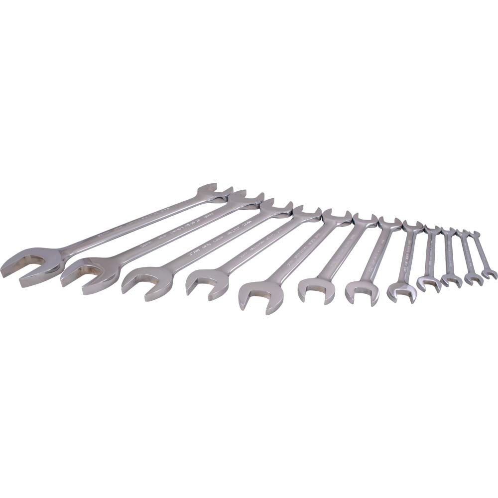 WRENCH SET METRIC OPEN END 12 PC