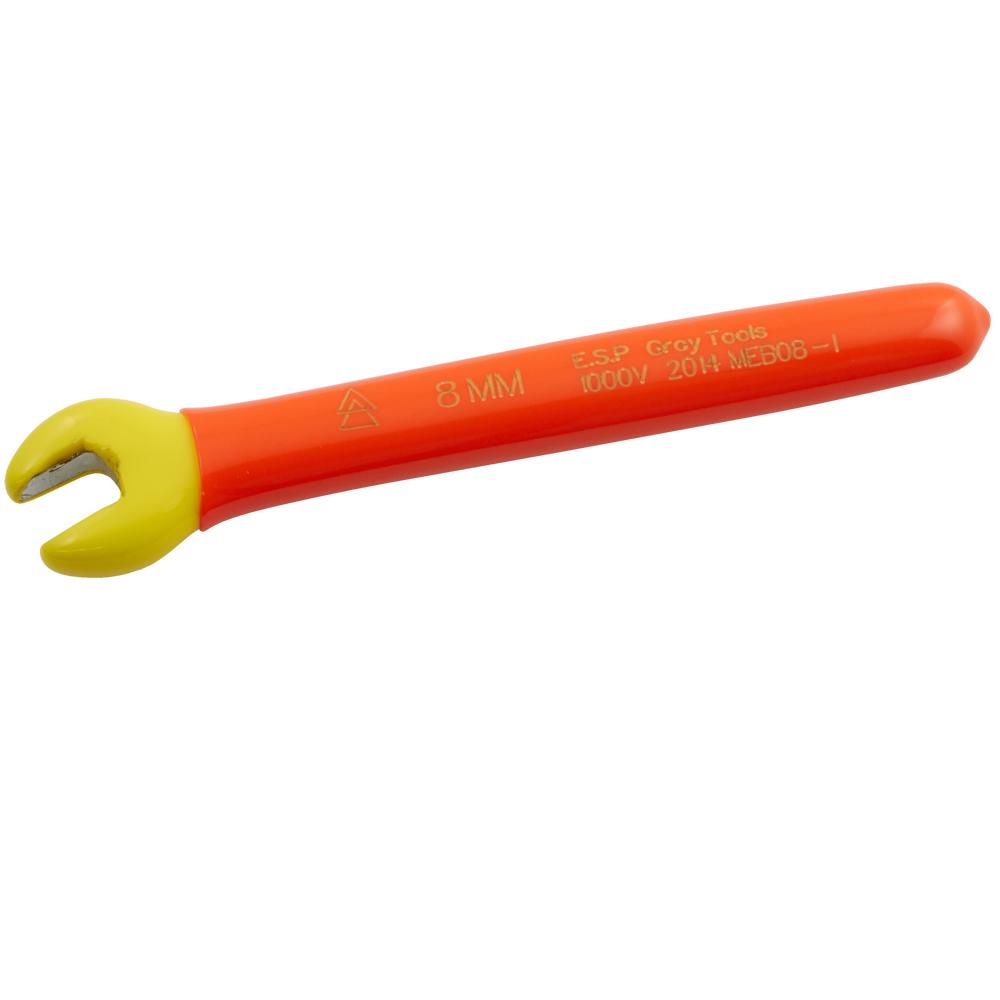 Open End Wrench 8mm, 1000V Insulated