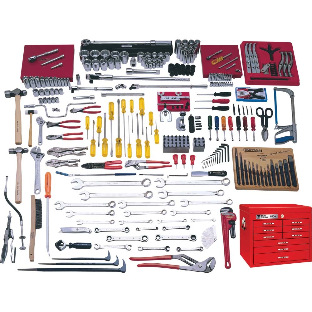 225 Piece SAE Complete Intermediate Master Set, With Top Chest