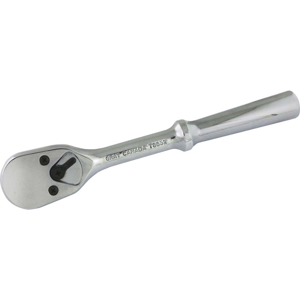 3 / 8&#34; CHROME REVERSIBLE RATCHET 32 TOOTH 7-1 / 2&#34; LONG