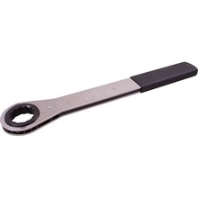 Gray Tools 50042 - 1-5/16" 12 Point, Flat Ratcheting Single Box Wrench, With Vinyl Grip