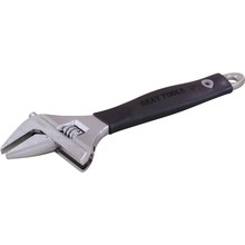 Gray Tools 66308 - Plumbers Adjustable Wrench, Slim Jaw, 8" Long