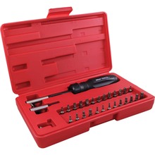 Gray Tools 86029 - 32 Piece Gearless Screwdriver Set, In Plastic Storage Case