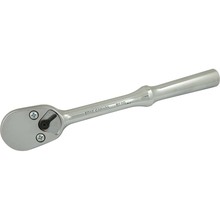 Gray Tools 8720 - 1/2" Drive 20 Tooth Chrome, Reversible Ratchet, 10" Long