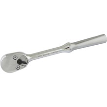 Gray Tools 8732 - 1/2" Drive 32 Tooth Chrome, Reversible Ratchet, 10" Long