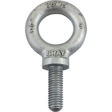 Gray Tools 88716 - 1/2-13 Thread Galvanized, Shoulder Pattern Eyebolt