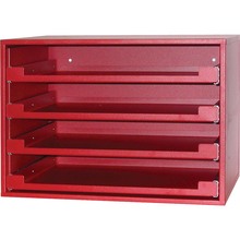 Gray Tools 90004C - 4 Drawer Compartment Rack