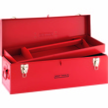 Gray Tools 9104 - TOOL BOX 10-3 / 4" D X 25-1 / 2" W X 10" H, RED