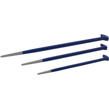 Gray Tools C393S - PRY BAR SET ROLLING HEAD 3PC BLUE