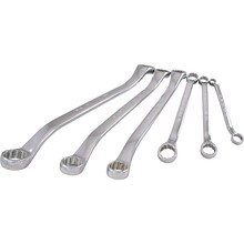 Gray Tools D012 - 6 Piece 12 Point SAE, Chrome Box End Wrench Set, 3/8" X 7/16" - 15/16" - 1"