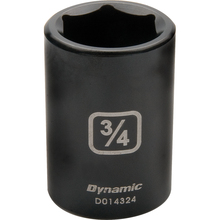 Gray Tools D014324 - IMPACT SOCKET 1 / 2" DRIVE 3 / 4" 6PT / DYNAMIC