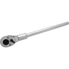 Gray Tools D019301 - 3/4" Drive Chrome Ratchet Without Quick Release, 24 Teeth, 20" Long