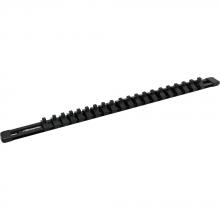 Gray Tools D029013 - 1/4" Drive Aluminum Socket Rail Black
