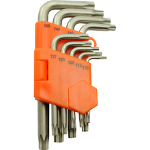Gray Tools D043205 - 9 Piece Torx® Hex Key Set, T10 - T50