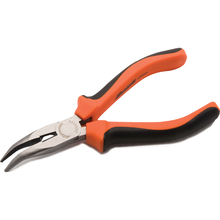 Gray Tools D055004 - 6" Bent Nose Pliers, Comfort Grip Handle