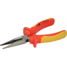 Gray Tools D055104 - 6" Long Nose Pliers, 1000V Insulated