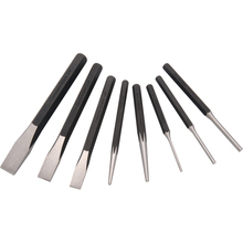 Gray Tools D058202 - 8 Piece Punch And Chisel Set