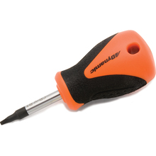 Gray Tools D062205 - #1 Square Recess Stubby Screwdriver, Comfort Grip Handle