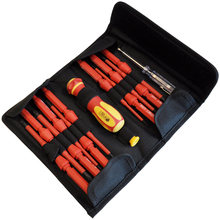 Gray Tools D062721 - 14 Piece Insulated Screwdriver Set with Interchangeable Blades