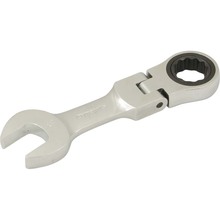 Gray Tools D076318 - 18mm Stubby Flex Head Ratcheting Wrench