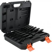 Gray Tools D095100 - 12 Piece Retaining Ring Plier Set - Includes Plastic Case