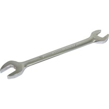 Gray Tools E2022 - Wrench Open End 5/8" X 11/16", 15° Head Angle, Mirror Chrome Finish