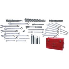 Gray Tools MS1069 - 69 Piece SAE & Metric Starter Master Set, With Tool Chest