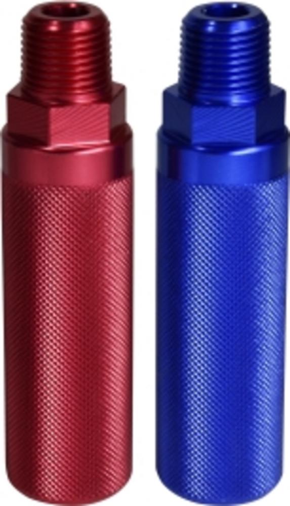 1 RED1 BLUE ALUMINUM GLADHAND GRIP