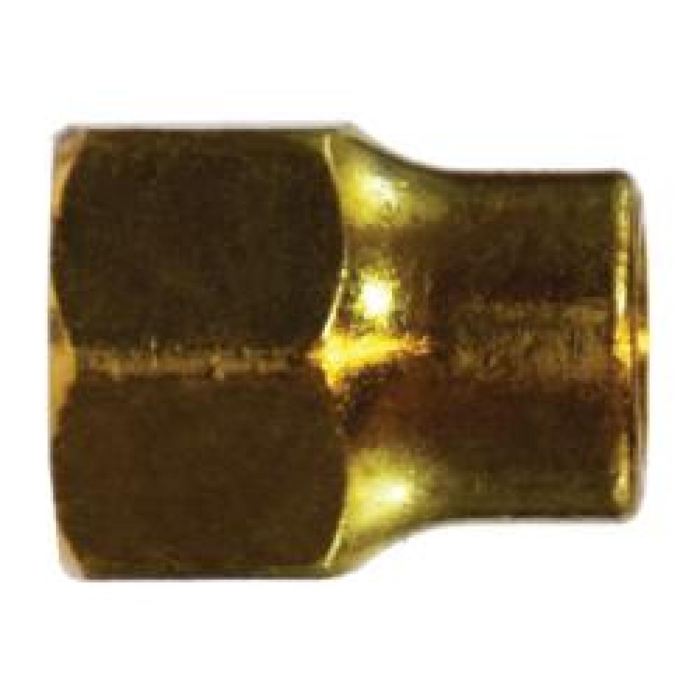 NUT LONG HEX 5/16IN SAE 45 DEG FFL BRS