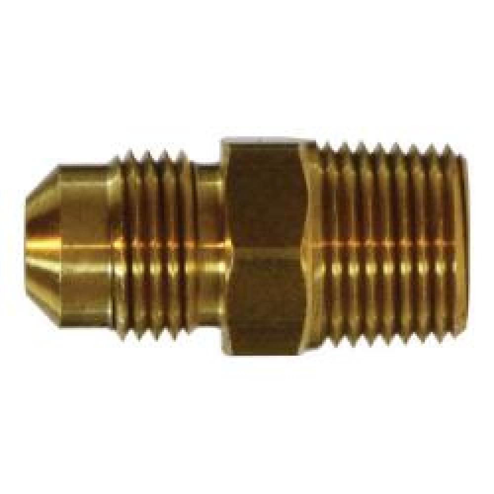ADAPTER HVY 1/4IN MALE FLARE 1/8IN BRS