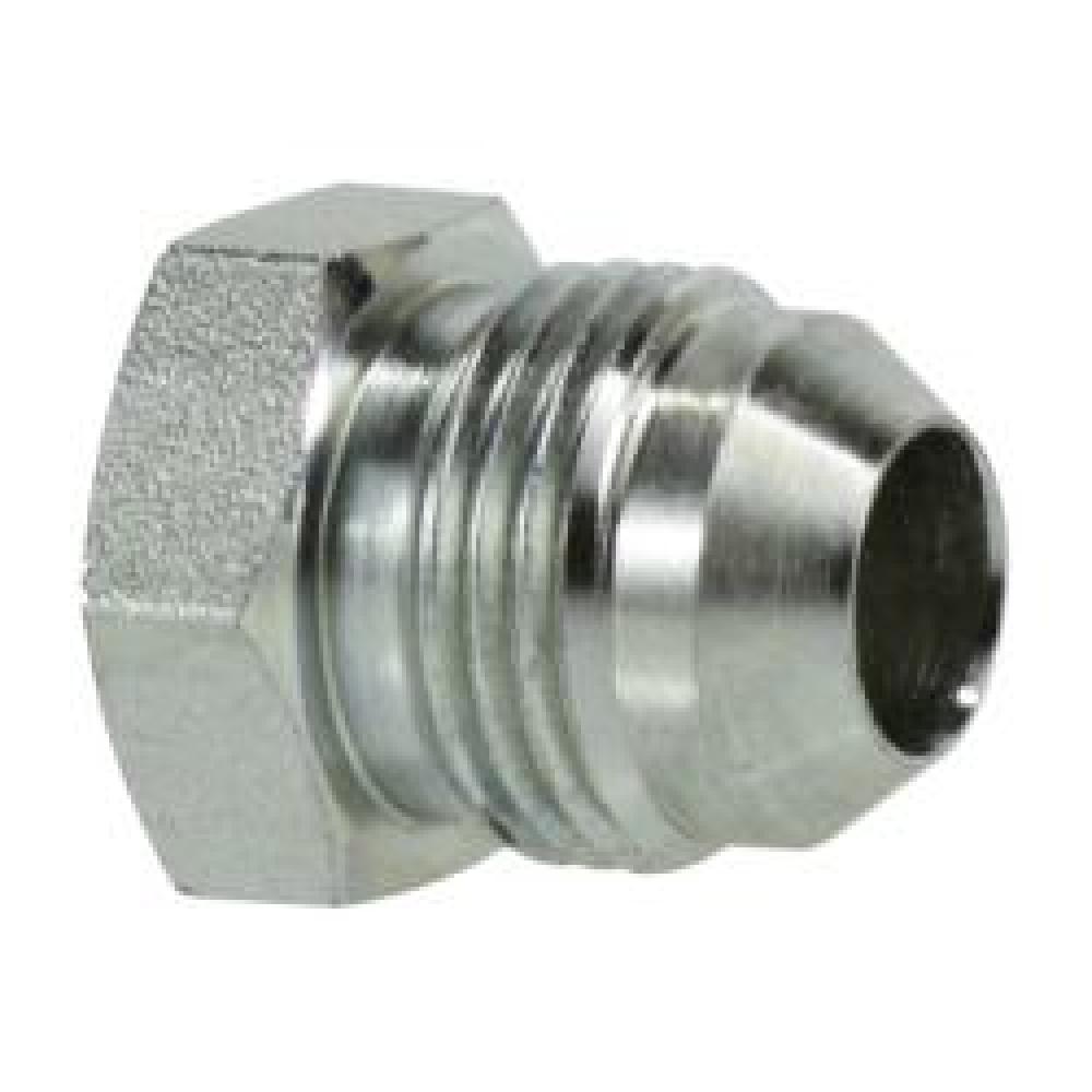 PLUG 7/8IN 37 DEG JIC FLRD STL 1-3/16-12