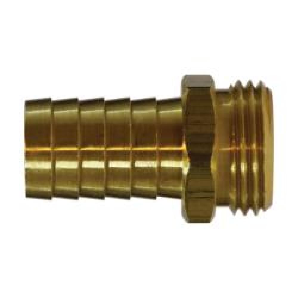 ADAPTER HEX END MALE STR 3/8IN 3/4IN MGH