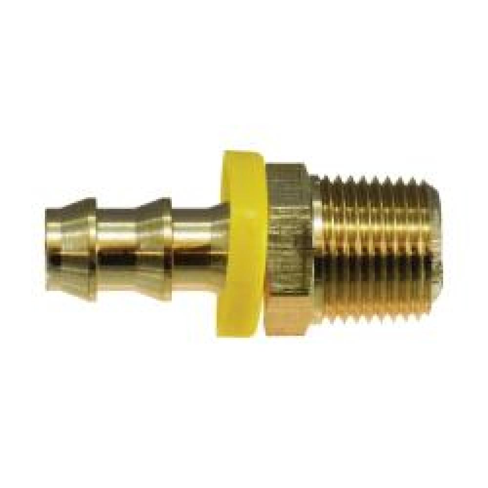 ADAPTER STR 1/4IN PUSH-ON HOSE BARBED