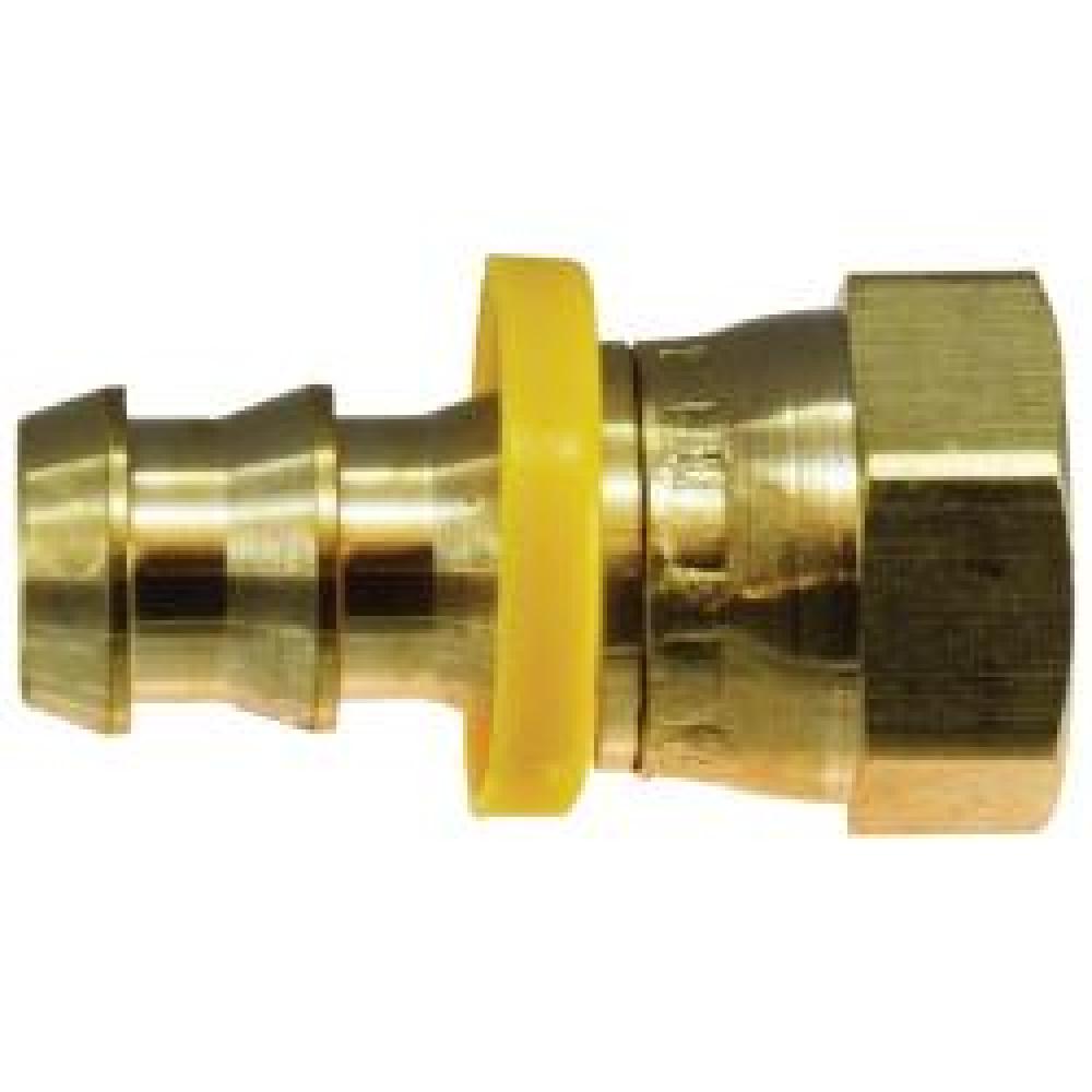 ADAPTER 1/4IN PUSH-ON HOSE BARBED 1/4IN