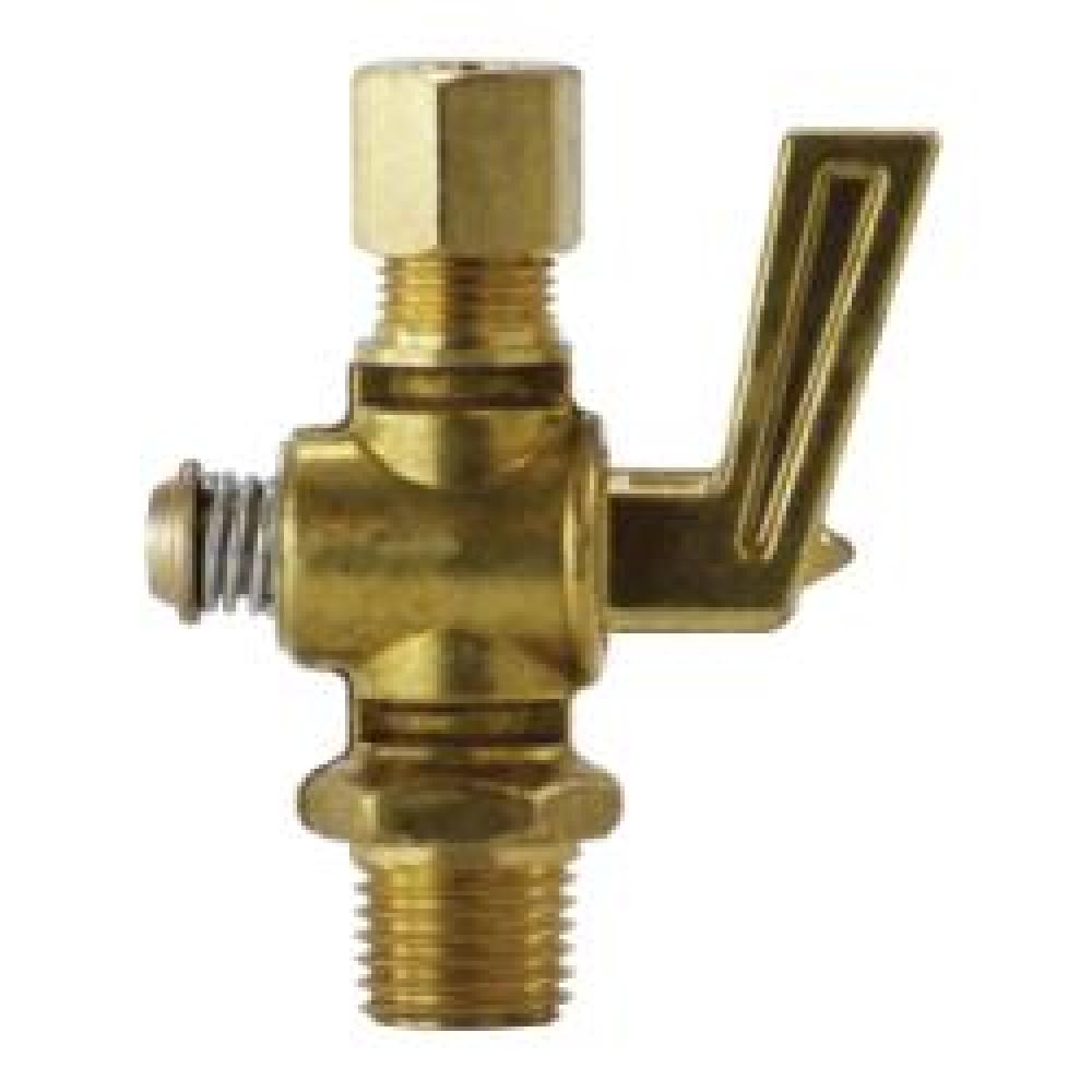 COCK SHUT-OFF 3/8 X 1/4IN FGD BRS 30PSI