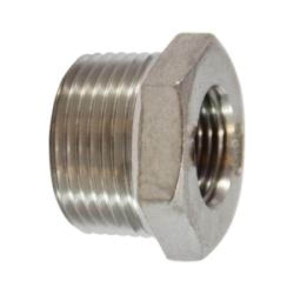 BUSHING HEX RDCR 2-1/2IN MPT 2IN FPT SST