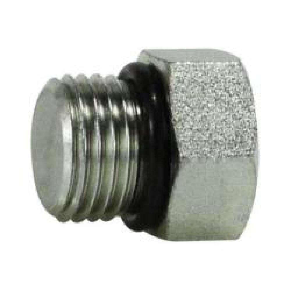 PLUG H HEX 3/8IN MALE ORB STL 375DEG F