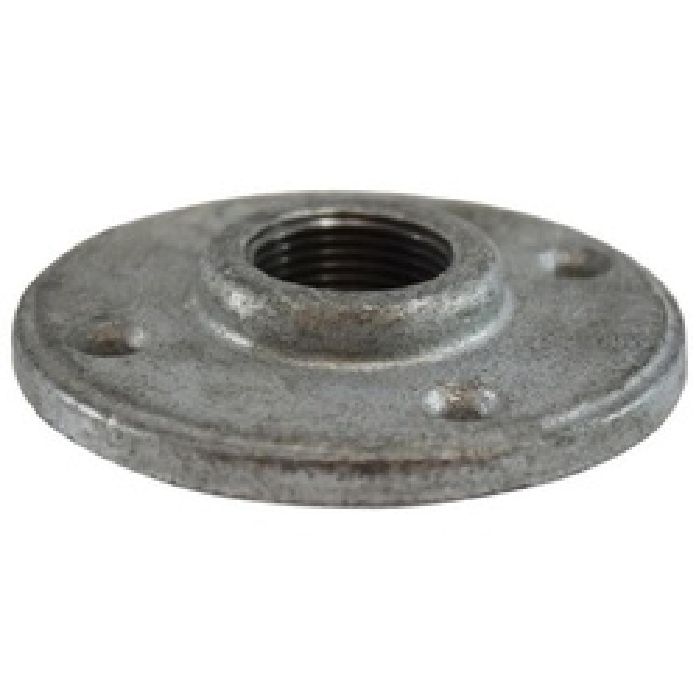 FLANGE FL 3/8IN FPT IRON GALV 3/8-18