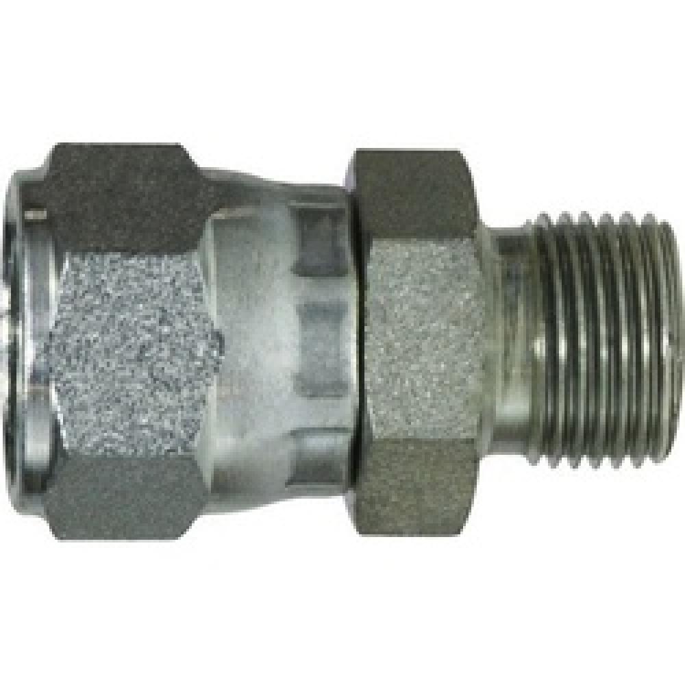 ADAPTER 3/8IN FEM JIC 3/8IN STL 5000PSI