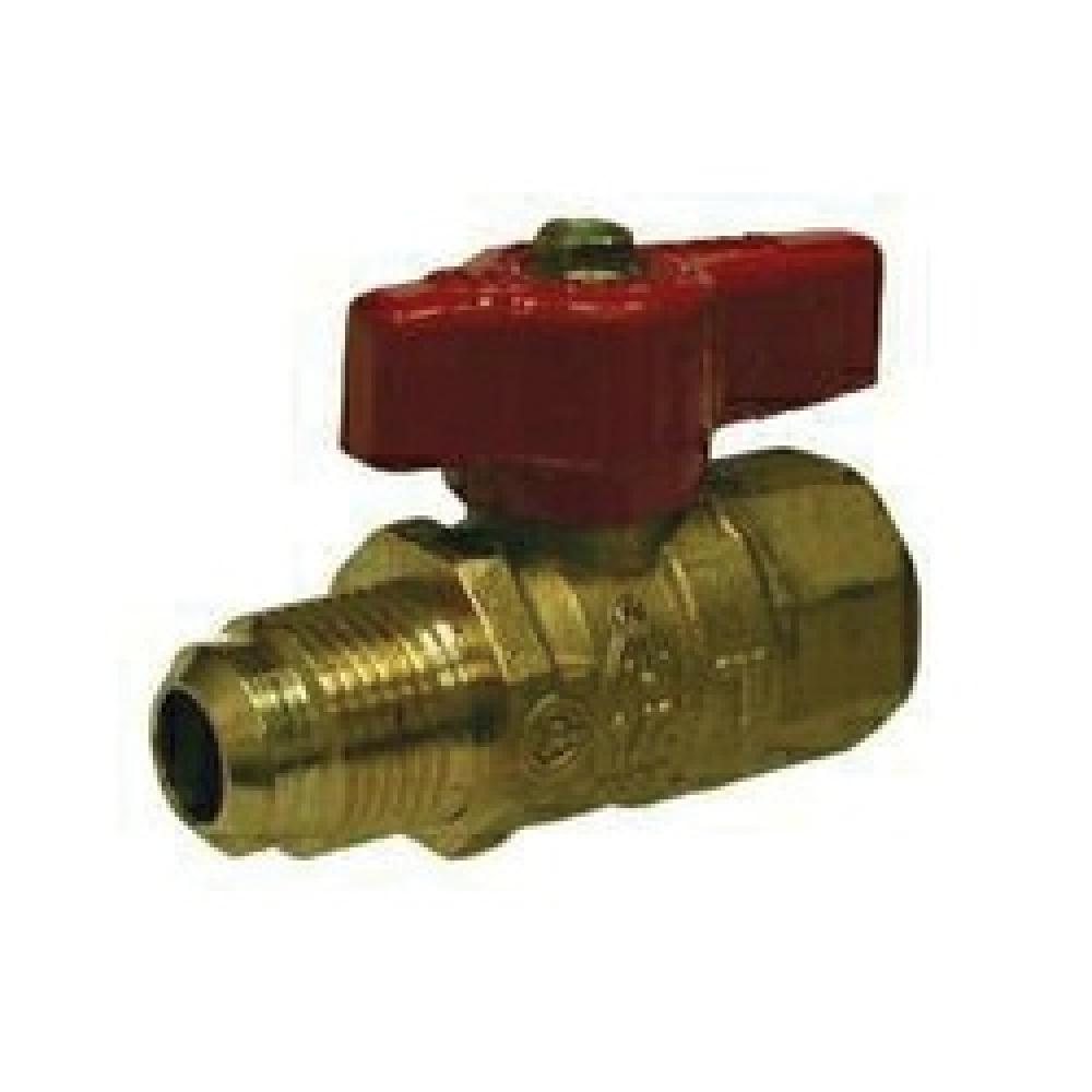 VALVE BALL GAS 3/8 X 1/2IN FLRD X FIP